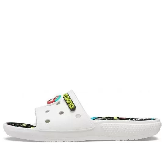 (WMNS) Crocs Coca Cola x Chinelos/chinelos de praia e piscina dos anos 90