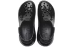 (WMNS) Crocs Crush Alto Brilho Clogs ‘Preto’