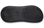 (WMNS) Crocs Crush Alto Brilho Clogs ‘Preto’