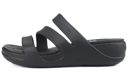 (WMNS) Crocs Cunha de tiras Monterey