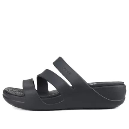 (WMNS) Crocs Cunha de tiras Monterey