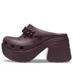 (WMNS) Crocs Entupimento de corrente de sirene ‘Dark Cherry’