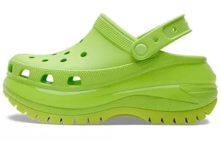 (WMNS) Crocs Esmagamento Clogs ‘Limeade’