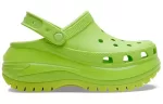 (WMNS) Crocs Esmagamento Clogs ‘Limeade’
