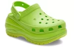 (WMNS) Crocs Esmagamento Clogs ‘Limeade’