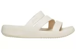 (WMNS) Crocs Getaway Strappy Slides ‘Creme Branco’