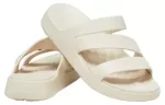 (WMNS) Crocs Getaway Strappy Slides ‘Creme Branco’
