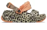 (WMNS) Crocs Hiker Xscape Animal Sandálias ‘Khaki Leopard’