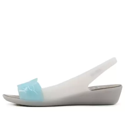 (WMNS) Crocs Isabella ‘Branco Azul’