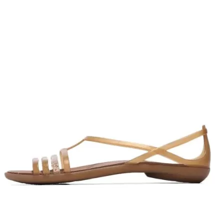(WMNS) Crocs Isabella Sandálias ‘Bronze’