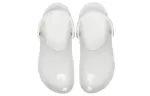 (WMNS) Crocs Jelly Crocs Sandálias Brancas Unissex Transparentes