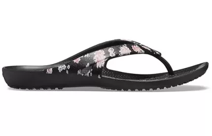 (WMNS) Crocs Kadee 2 chinelos impressos ‘Floral Black’