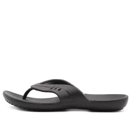(WMNS) Crocs Kadee Cozy antiderrapante chinelos pretos 14177-001