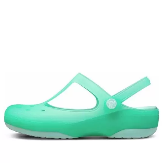 (WMNS) Crocs Karin Clog Beach Verde Sandálias 11209-36L
