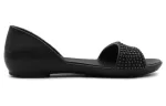 (WMNS) Crocs Lina Embelezado D’Orsay Flat ‘preto’