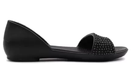 (WMNS) Crocs Lina Embelezado D’Orsay Flat ‘preto’