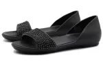(WMNS) Crocs Lina Embelezado D’Orsay Flat ‘preto’