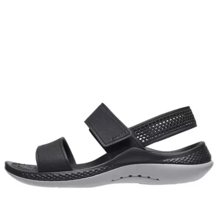 (WMNS) Crocs LiteRide 360 ​​Slingback Sandálias ‘Pretas’