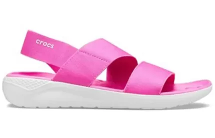 (WMNS) Crocs LiteRide Sandálias Vermelhas