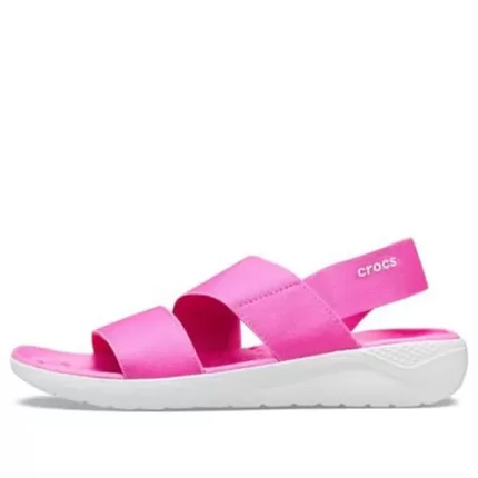 (WMNS) Crocs LiteRide Sandálias Vermelhas