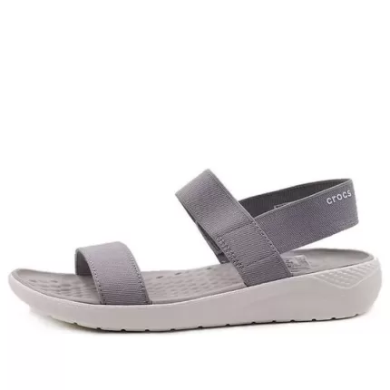 (WMNS) Crocs Literide ‘Cinza Claro Branco’