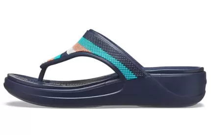 (WMNS) Crocs Monterey Bead Strap Cunha ‘Azul Escuro’