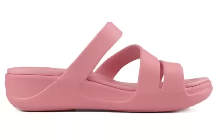 (WMNS) Crocs Monterey Strappy Wedge ‘Rosa’