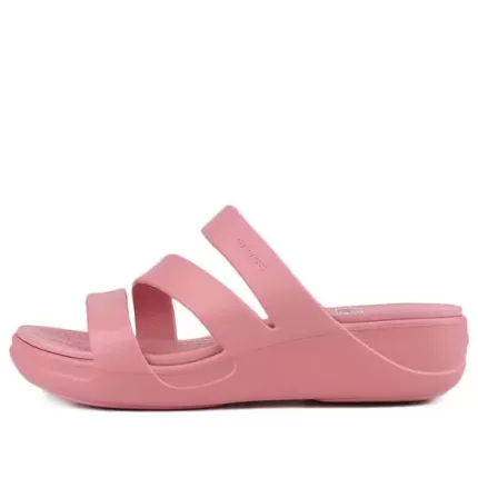 (WMNS) Crocs Monterey Strappy Wedge ‘Rosa’