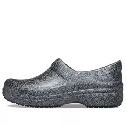 (WMNS) Crocs Neria Pro Li Literide Work Clogs ‘Cinza Prateado’ 209219