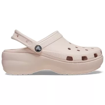 (WMNS) Crocs Nuvens de praia Clogs ‘Bege’