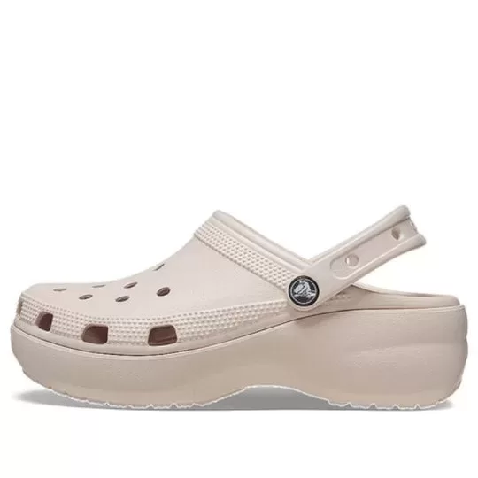 (WMNS) Crocs Nuvens de praia Clogs ‘Bege’