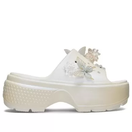 (WMNS) Crocs Pisar Slides ‘Branco’