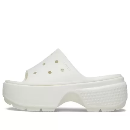 (WMNS) Crocs Pisar Slides ‘Branco’
