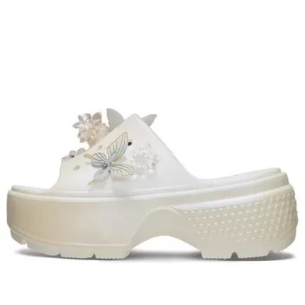 (WMNS) Crocs Pisar Slides ‘Branco’