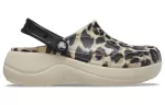 (WMNS) Crocs Plataforma Baya Animal Print Clogs ‘Leopardo’ 208712