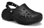 (WMNS) Crocs Plataforma Baya Clogs ‘Preto’