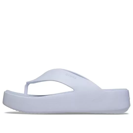 (WMNS) Crocs Plataforma Getaway Dreamscape Flip Flops ‘Azul’