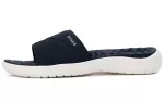 (WMNS) Crocs Reviva Chinelos leves e aconchegantes, planos, casuais, azuis profundos