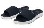 (WMNS) Crocs Reviva Chinelos leves e aconchegantes, planos, casuais, azuis profundos