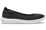 (WMNS) Crocs Reviva Cozy Respirável Low Tops Athleisure Sapato Esportivo Casual Preto Branco