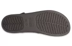 (WMNS) Crocs Sandália Brooklyn Croco Low Espresso ‘Marrom’