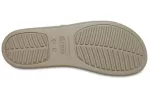 (WMNS) Crocs Sandália Brooklyn de cunha baixa ‘Bege’