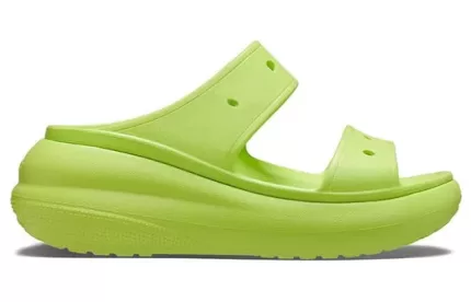 (WMNS) Crocs Sandália Crush ‘Limeade’