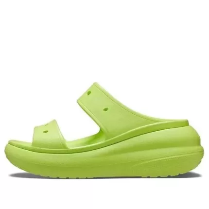 (WMNS) Crocs Sandália Crush ‘Limeade’