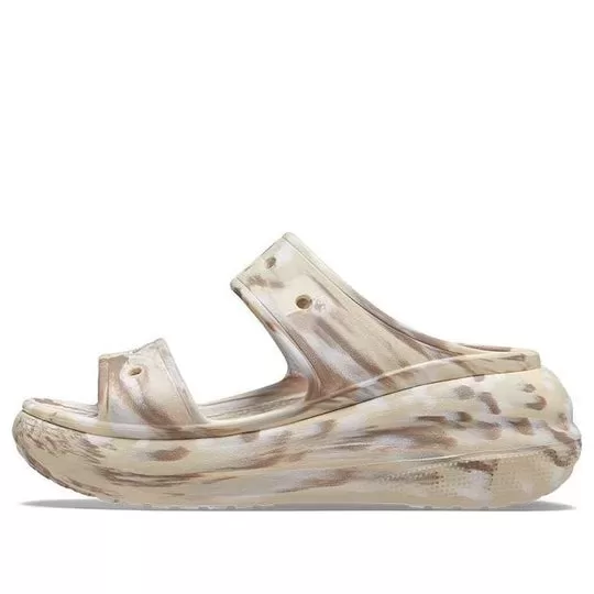 (WMNS) Crocs Sandália Marmorizada Crush