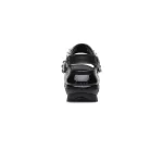 (WMNS) Crocs Sandália Mega Crush Pérola Babado ‘Preta’ 210179
