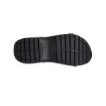 (WMNS) Crocs Sandália Mega Crush Pérola Babado ‘Preta’ 210179