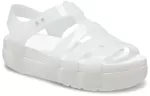 (WMNS) Crocs Sandália Pescador Brilhante Splash ‘Branca’
