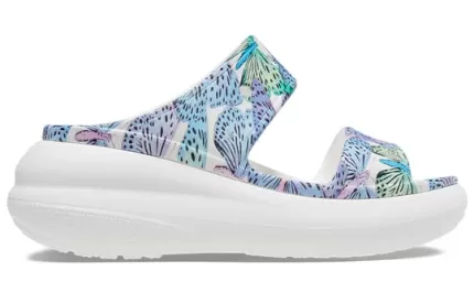 (WMNS) Crocs Sandália borboleta esmagada