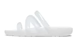 (WMNS) Crocs Sandália com tiras brilhantes Splash ‘Branca’